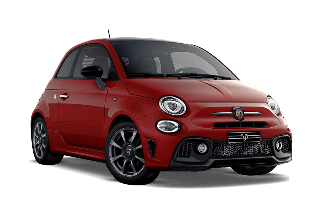 Abarth-595-Passione-Red-with-Black-Roof