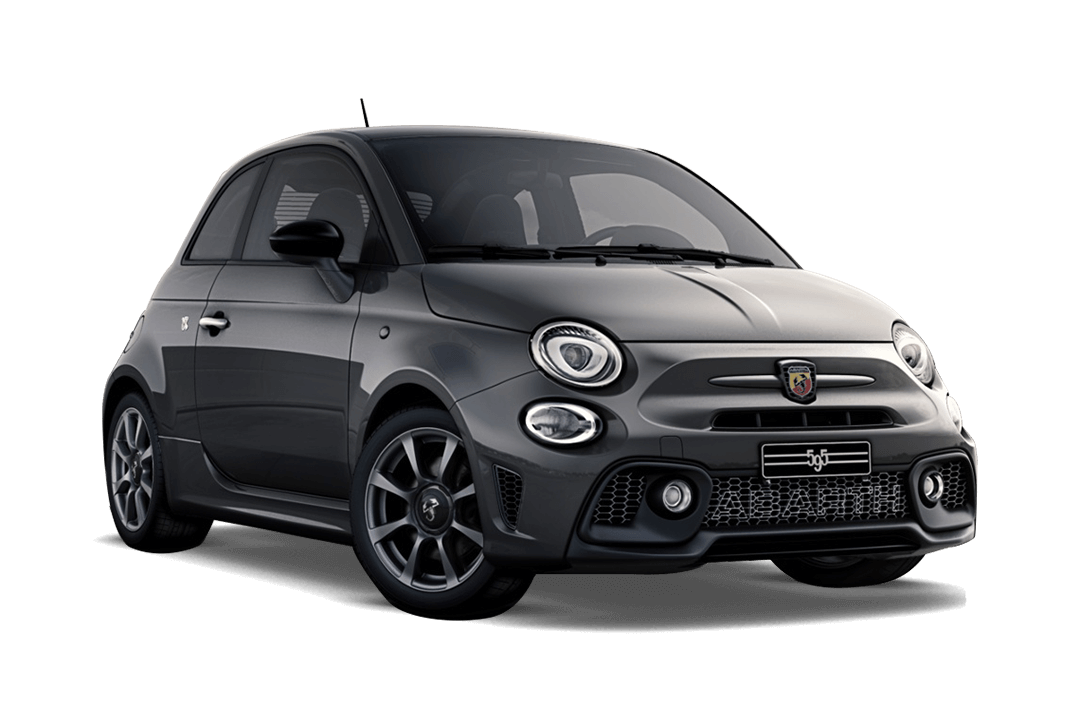 Abarth-595-Record-Grey-with-Black-Roof