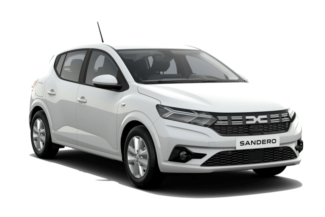 Dacia-Sandero-Vit-Glaciär